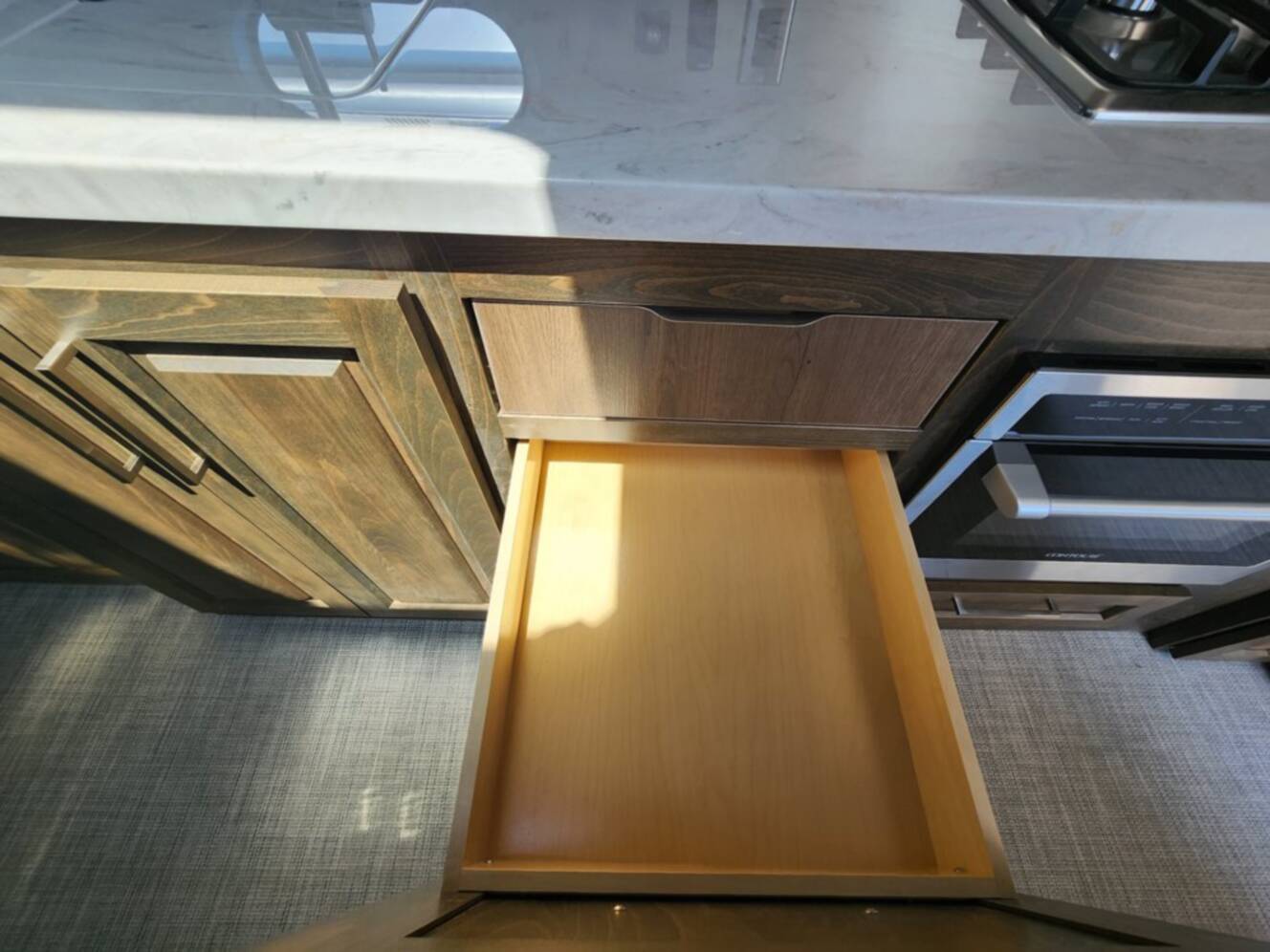 A photo of this 2026 Airstream Classic 33FB Twin