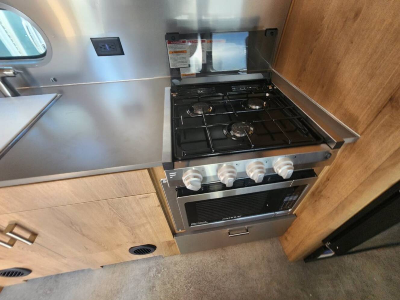A photo of this 2026 Airstream Trade Wind 23FB Twin