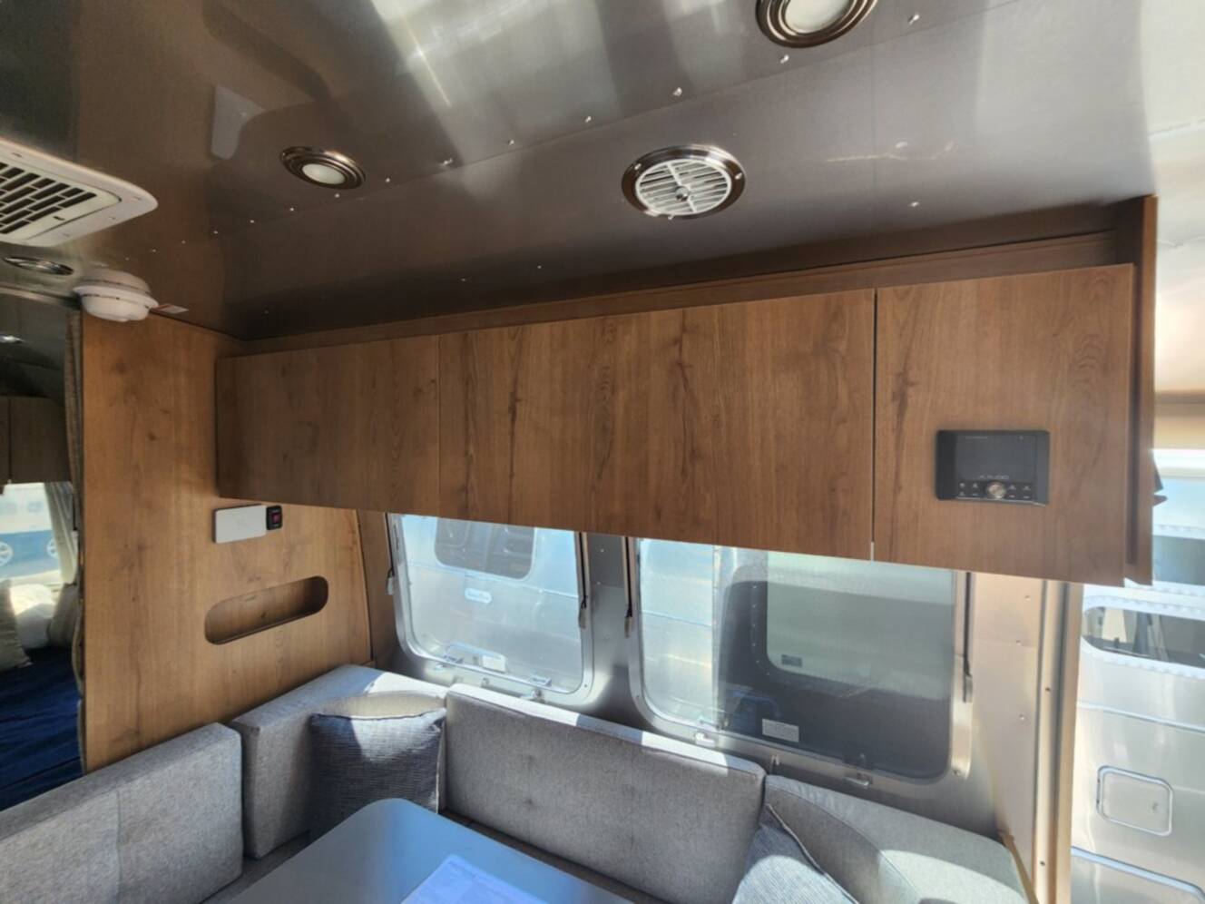 A photo of this 2026 Airstream Trade Wind 23FB Twin