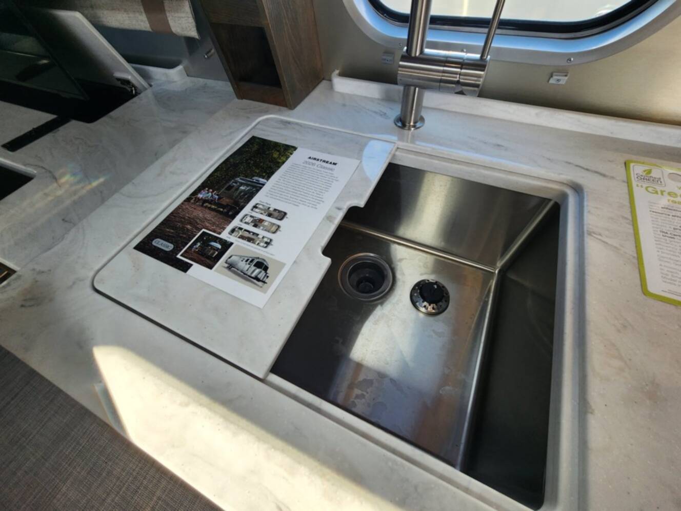 A photo of this 2026 Airstream Classic 33FB Twin