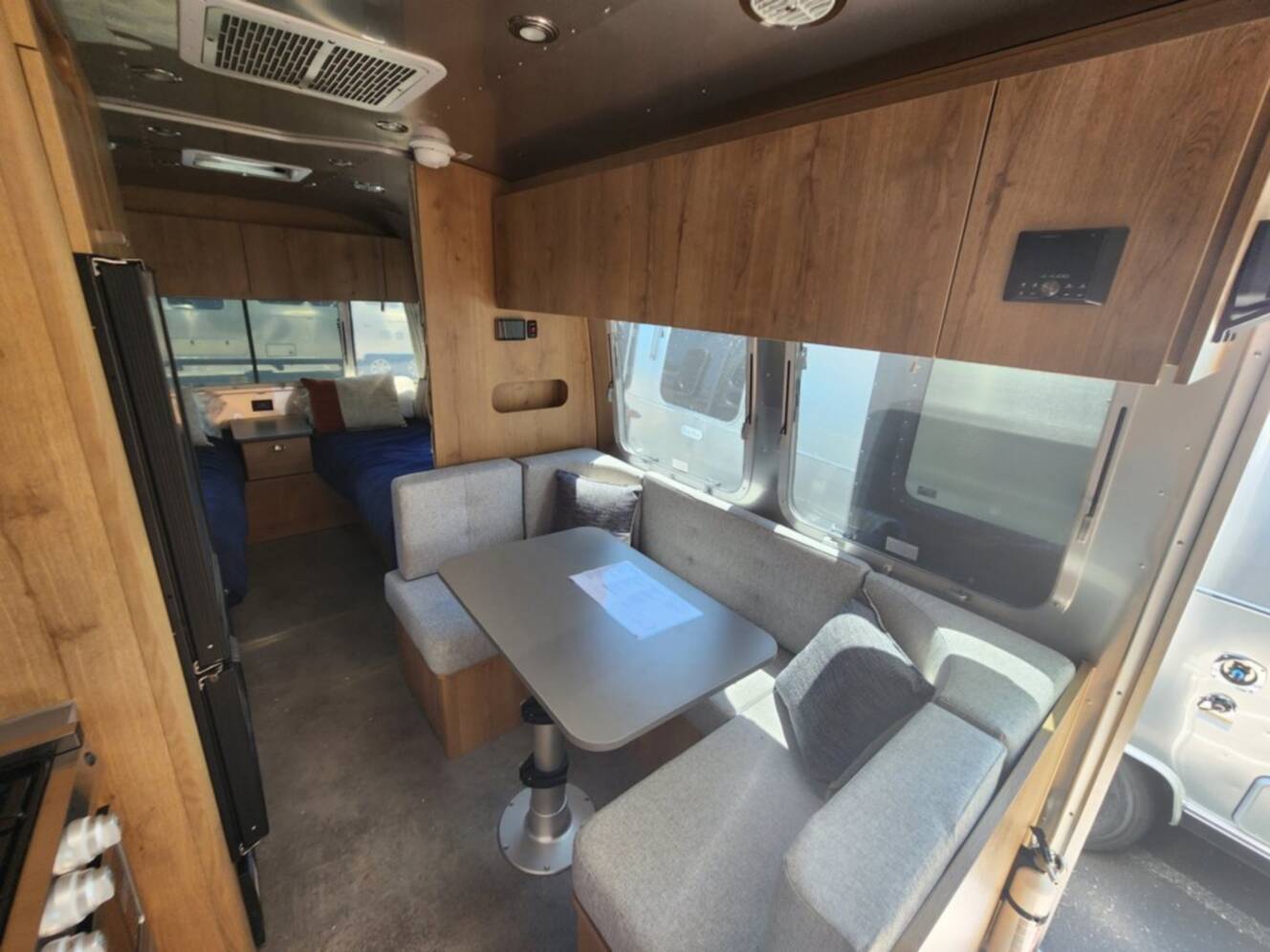 A photo of this 2026 Airstream Trade Wind 23FB Twin