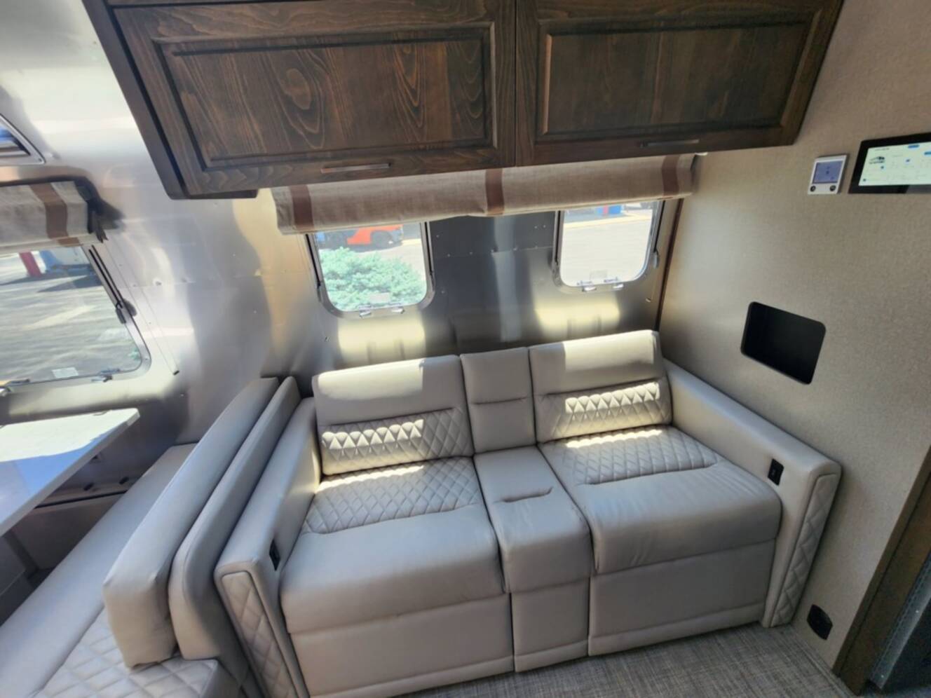 A photo of this 2026 Airstream Classic 33FB Twin