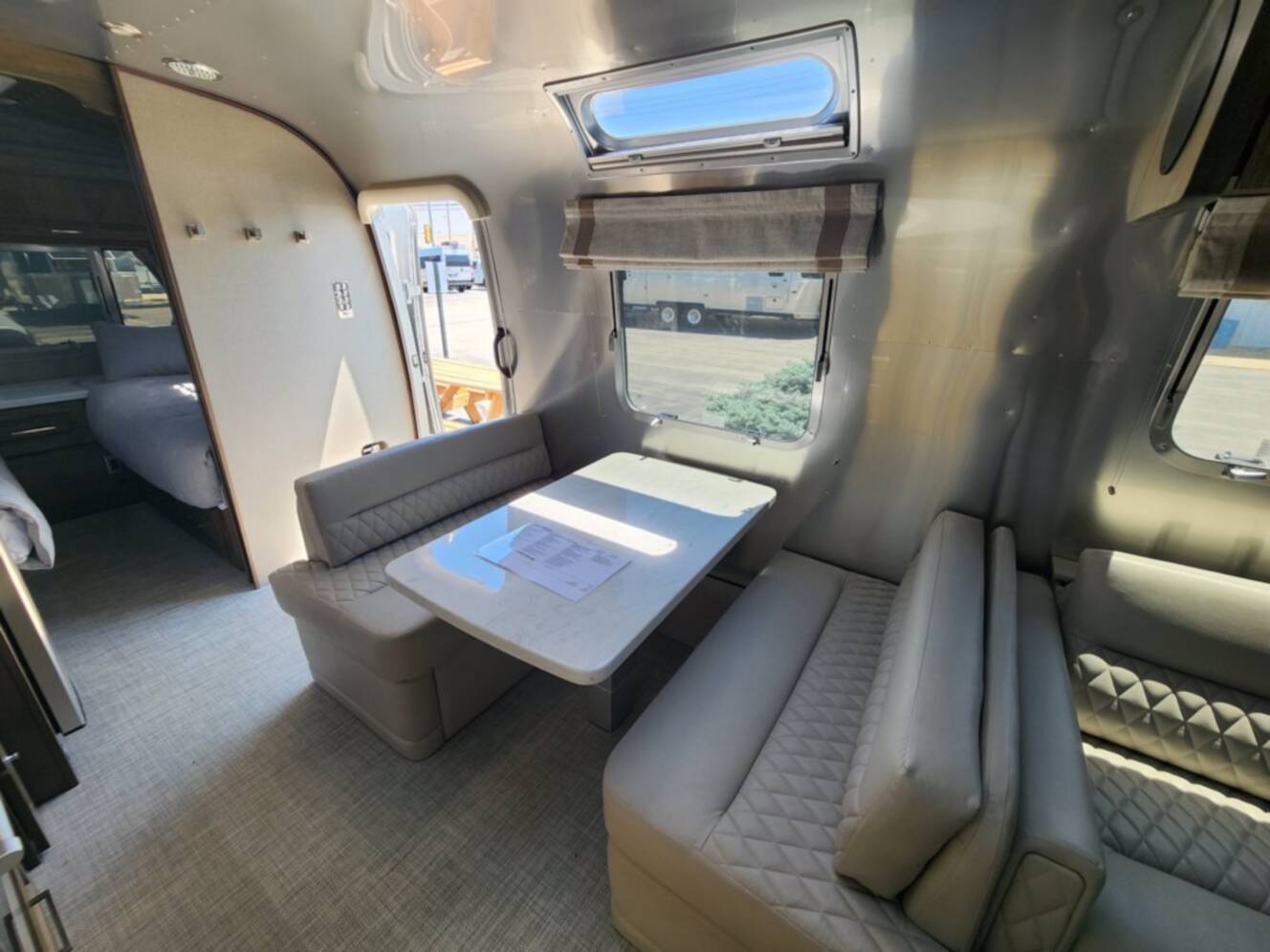 A photo of this 2026 Airstream Classic 33FB Twin