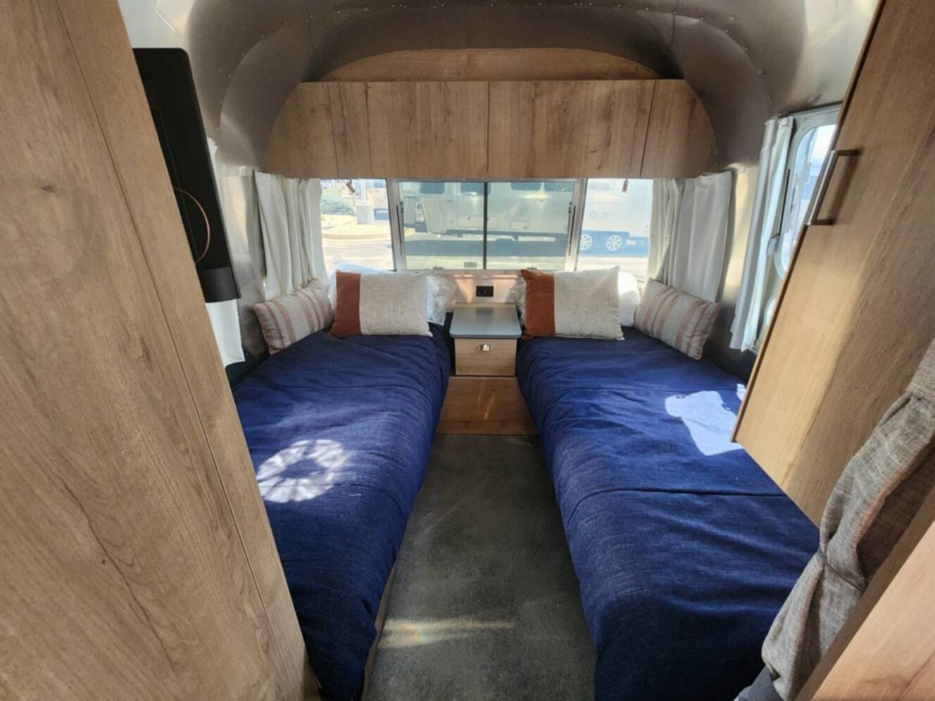 A photo of this 2026 Airstream Trade Wind 23FB Twin