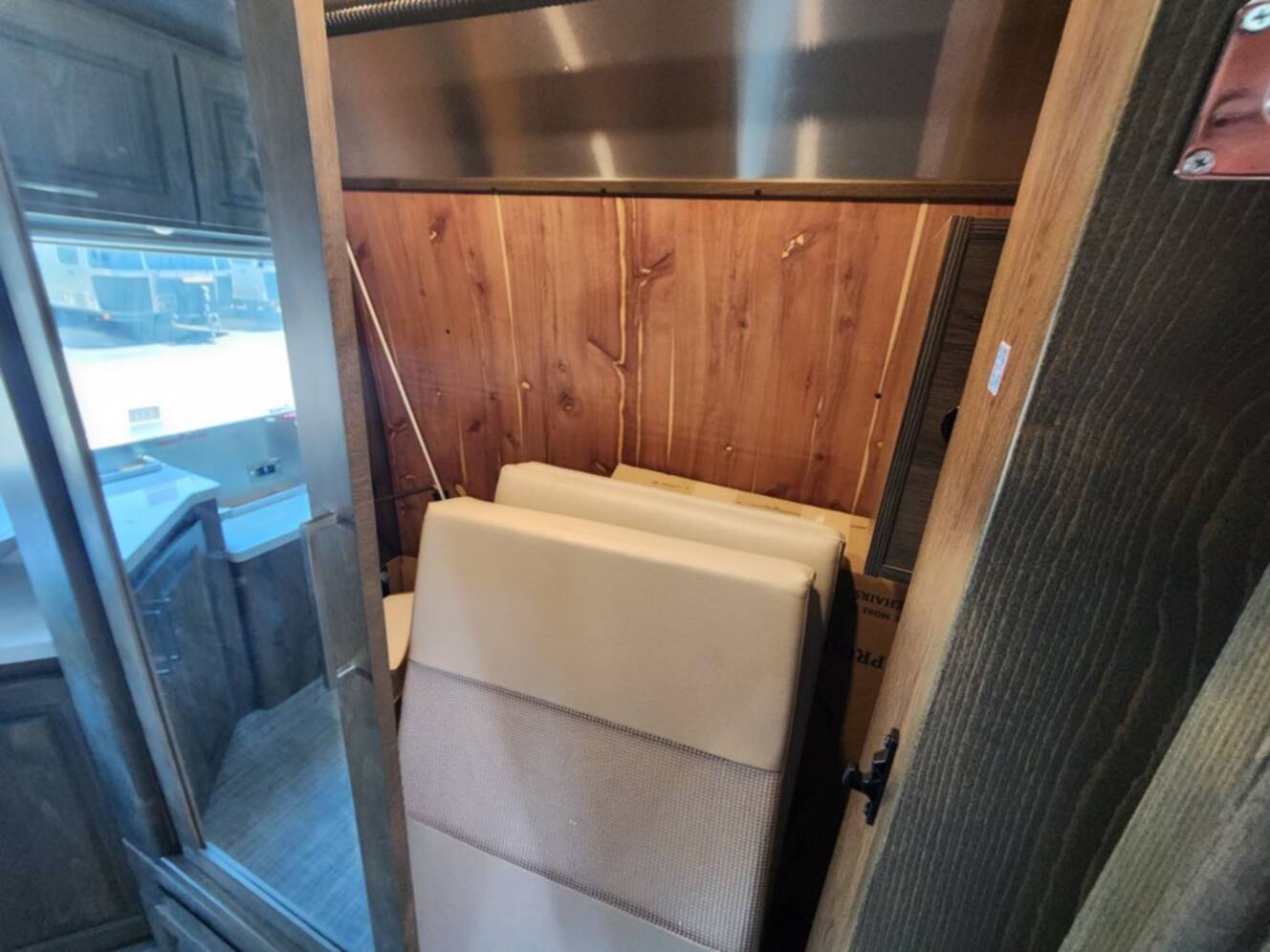 A photo of this 2026 Airstream Classic 33FB Twin