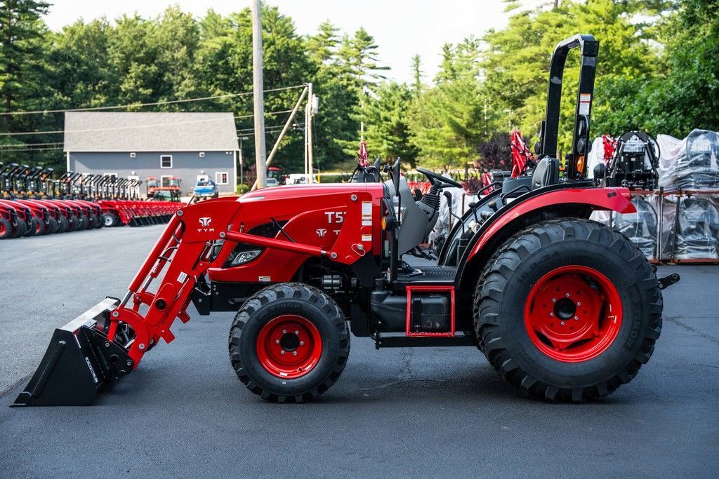 2025 TYM T574 Tractor with Synchromesh Gear Transmission, 55HP a in Loudon, NH