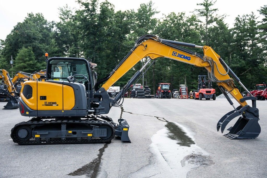 2025 XCMG XE80U Excavator w/73.2 HP, 21.1k lbs, HVAC Cab in Loudon, NH