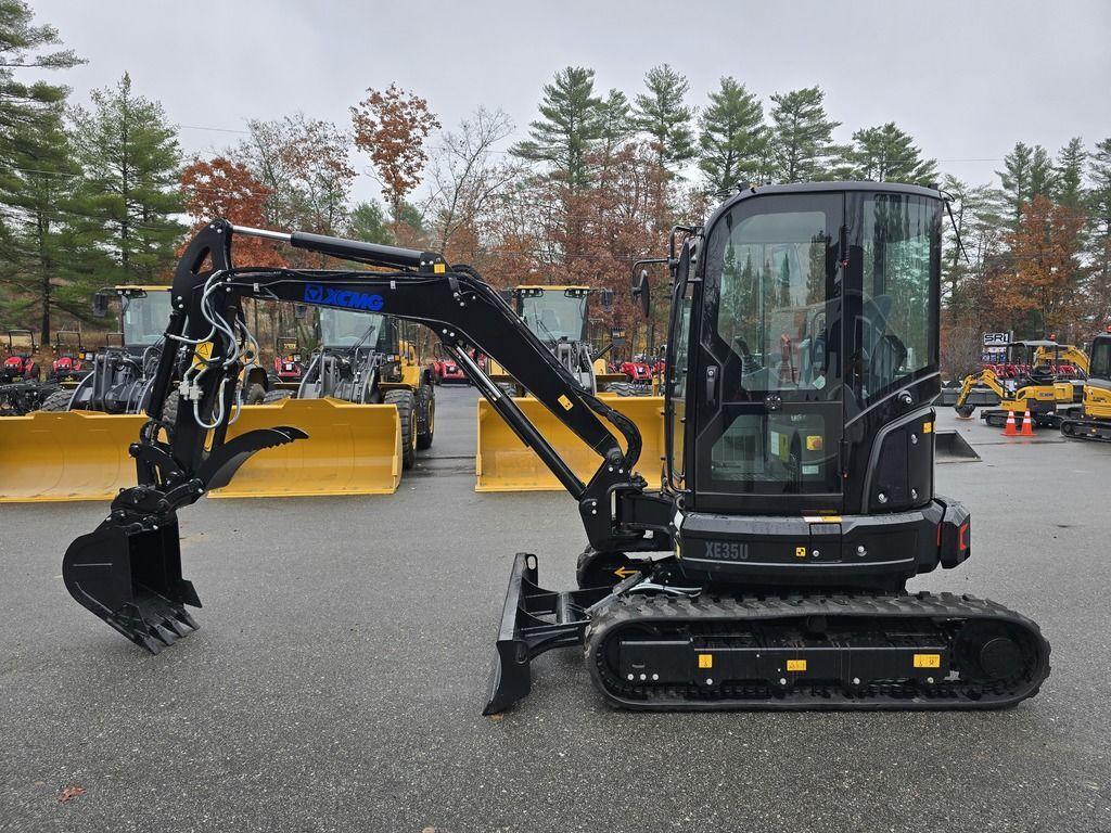 2025 XCMG XE35U BLACKOUT EDITION Excavator w/24.4 HP, 9.8k lbs, H in Loudon, NH