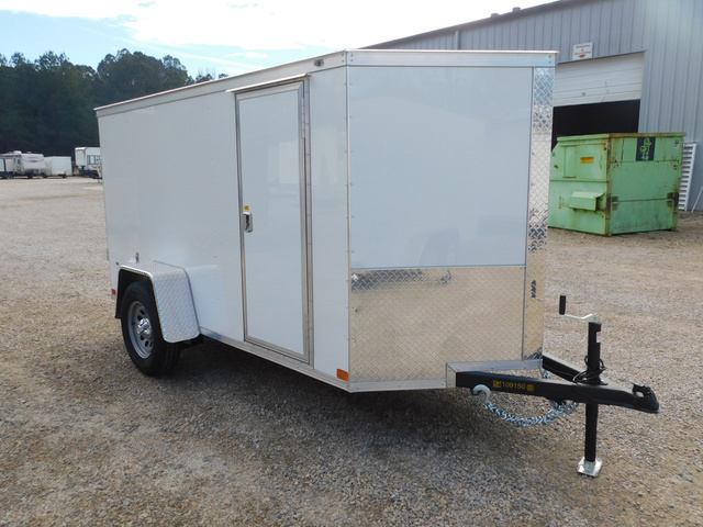 2026 COVERED WAGON TRAILERS Gold Series 5X10 Vnose With Side Door And Double in Hope Mills, NC