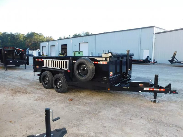 2026 COVERED WAGON TRAILERS Prospector 7X14 Telescoping With 2' Sides 8K Axles in Hope Mills, NC