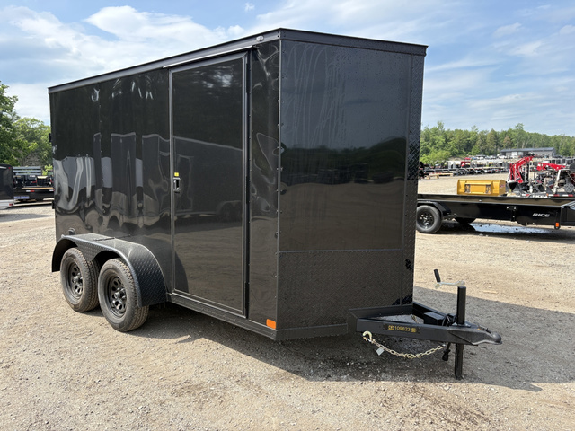 2026 COVERED WAGON 6X12 7K Enclosed Cargo W/Blackout Package & .030 E in Turner, ME
