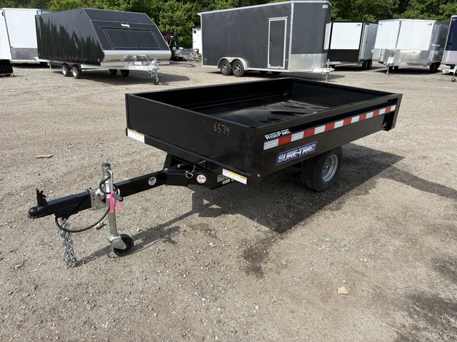 2026 SURE-TRAC 4.5X8 Powder Coated 3K Dump Trailer in Turner, ME
