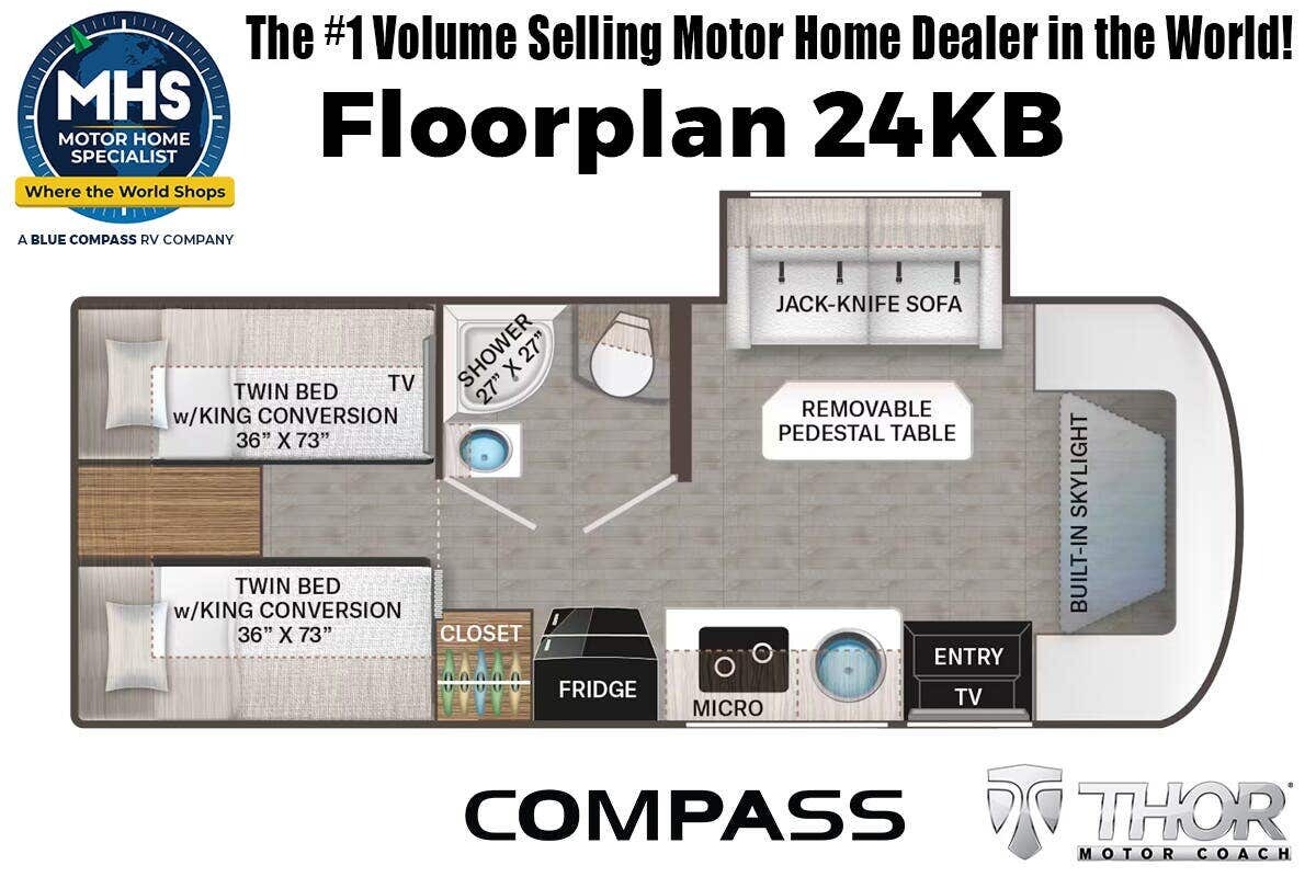 2027 Thor Motor Coach Compass 24KB in alvarado TX