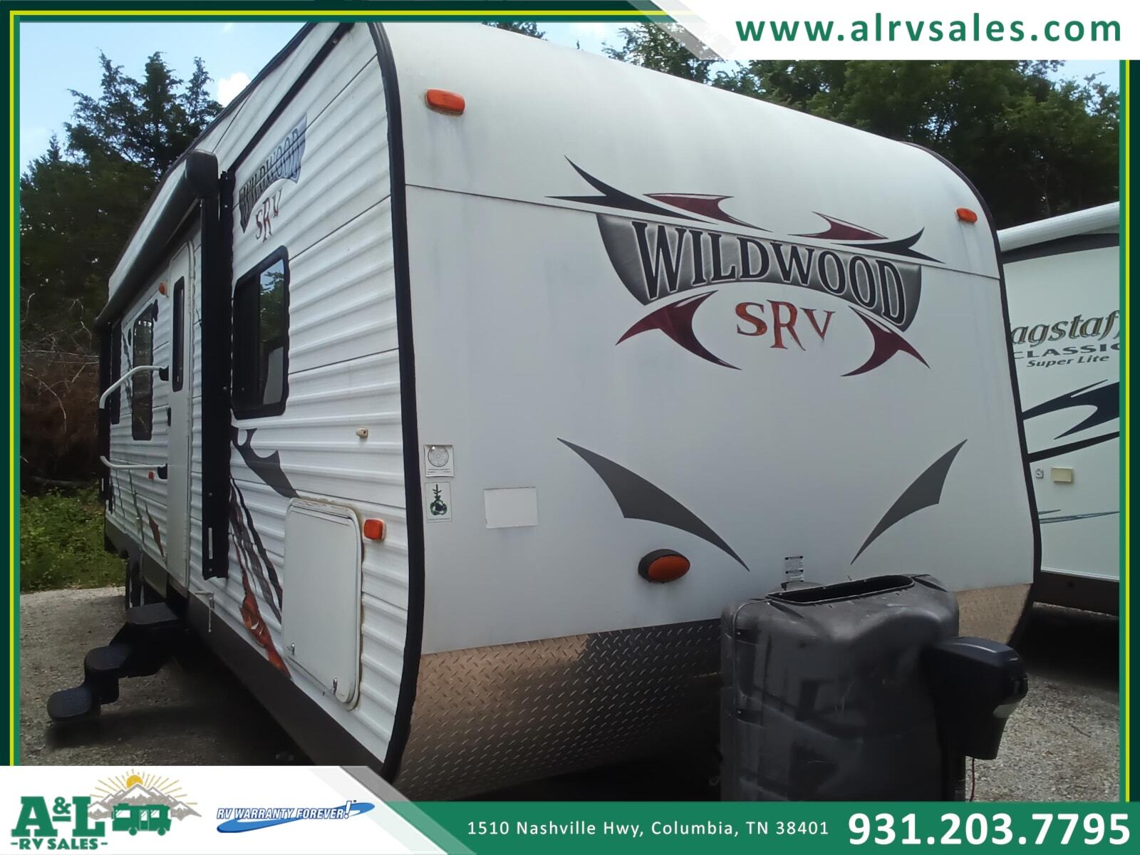 2014 Forest River Wildwood 28SRV Fifth Wheel Toy Hauler RV