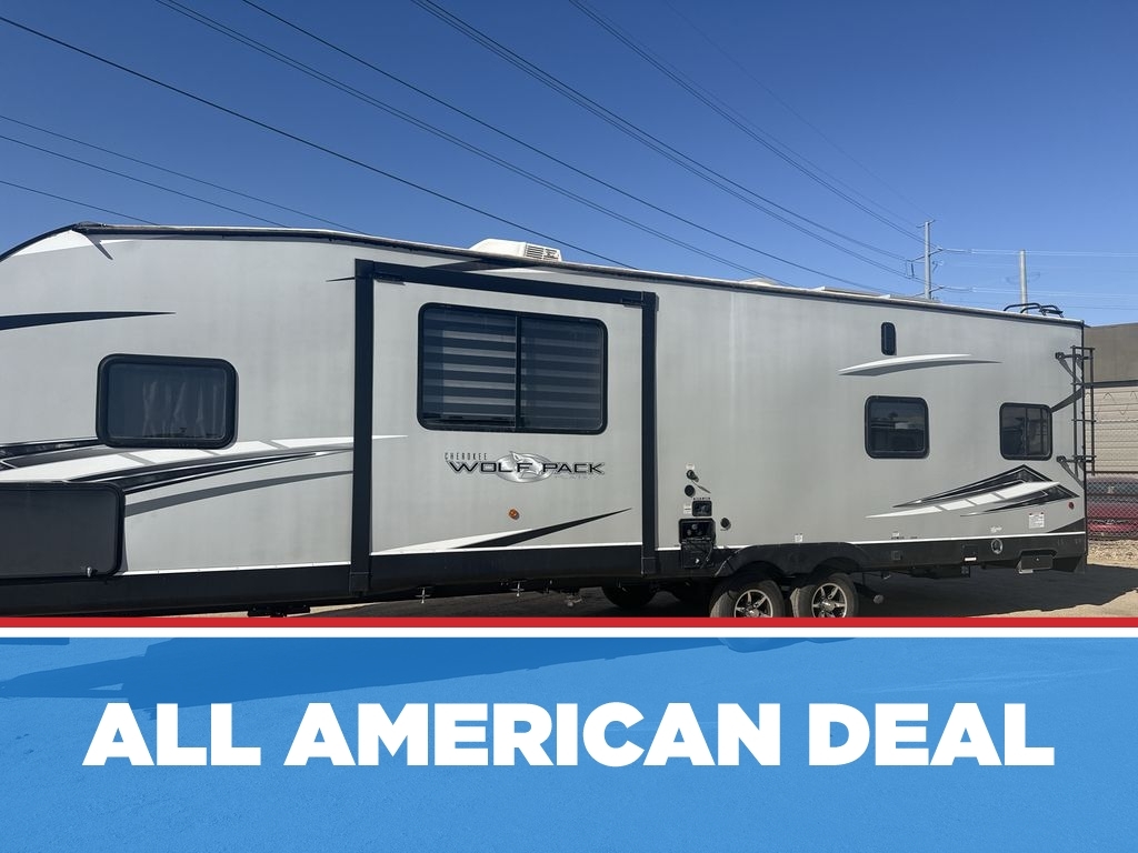 2021 Forest River Cherokee Wolf Pack TT 25PACK12+ Travel Trailer Toy Hauler RV