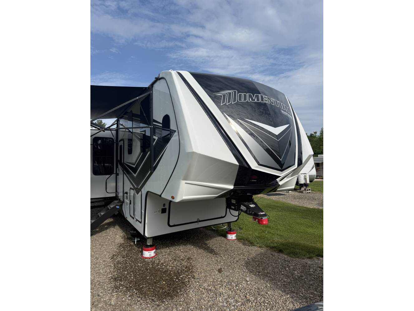 A photo of this 2023 Grand Design MOMENTUM M-CLASS 395MS