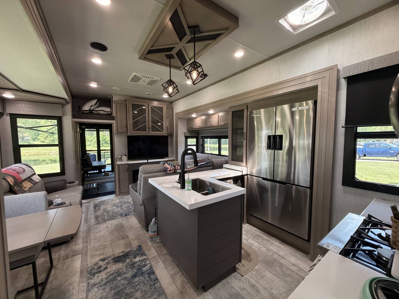 A photo of this 2023 Grand Design MOMENTUM M-CLASS 395MS