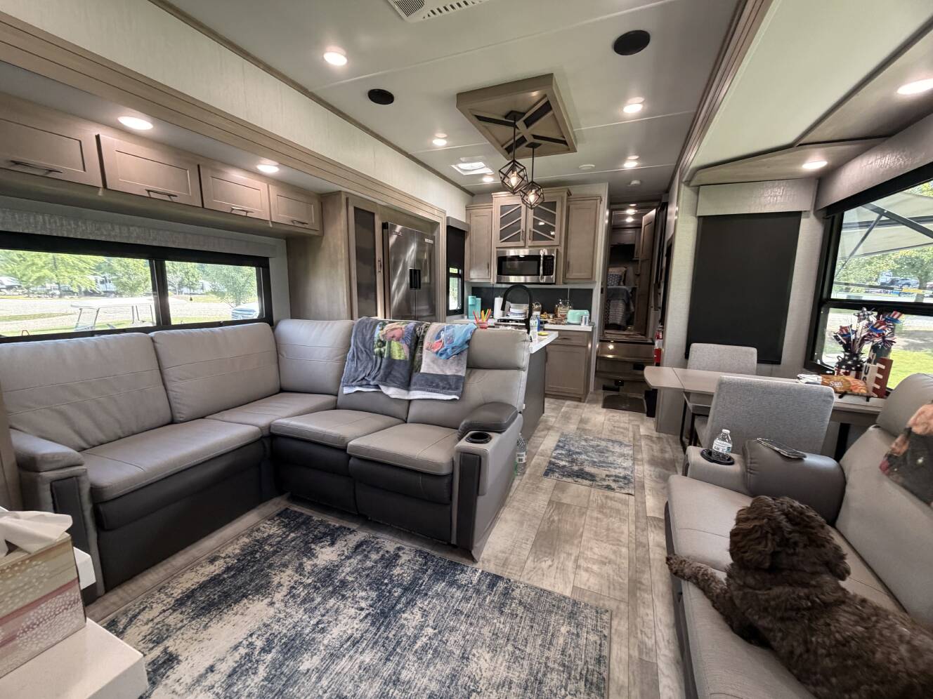 A photo of this 2023 Grand Design MOMENTUM M-CLASS 395MS