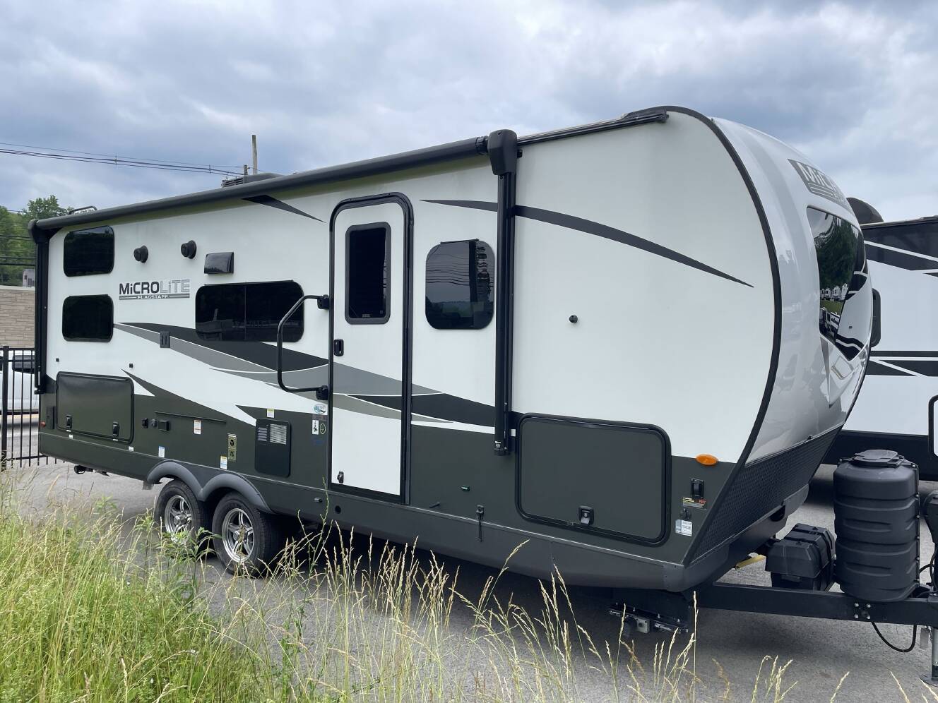A photo of this 2024 Forest River FLAGSTAFF MICRO LITE 25BRDS