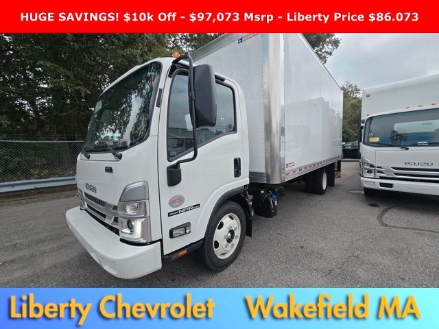 2024 Isuzu NPR XD Diesel w/ 18ft Morgan Dry Freight Body in Wakefield, MA
