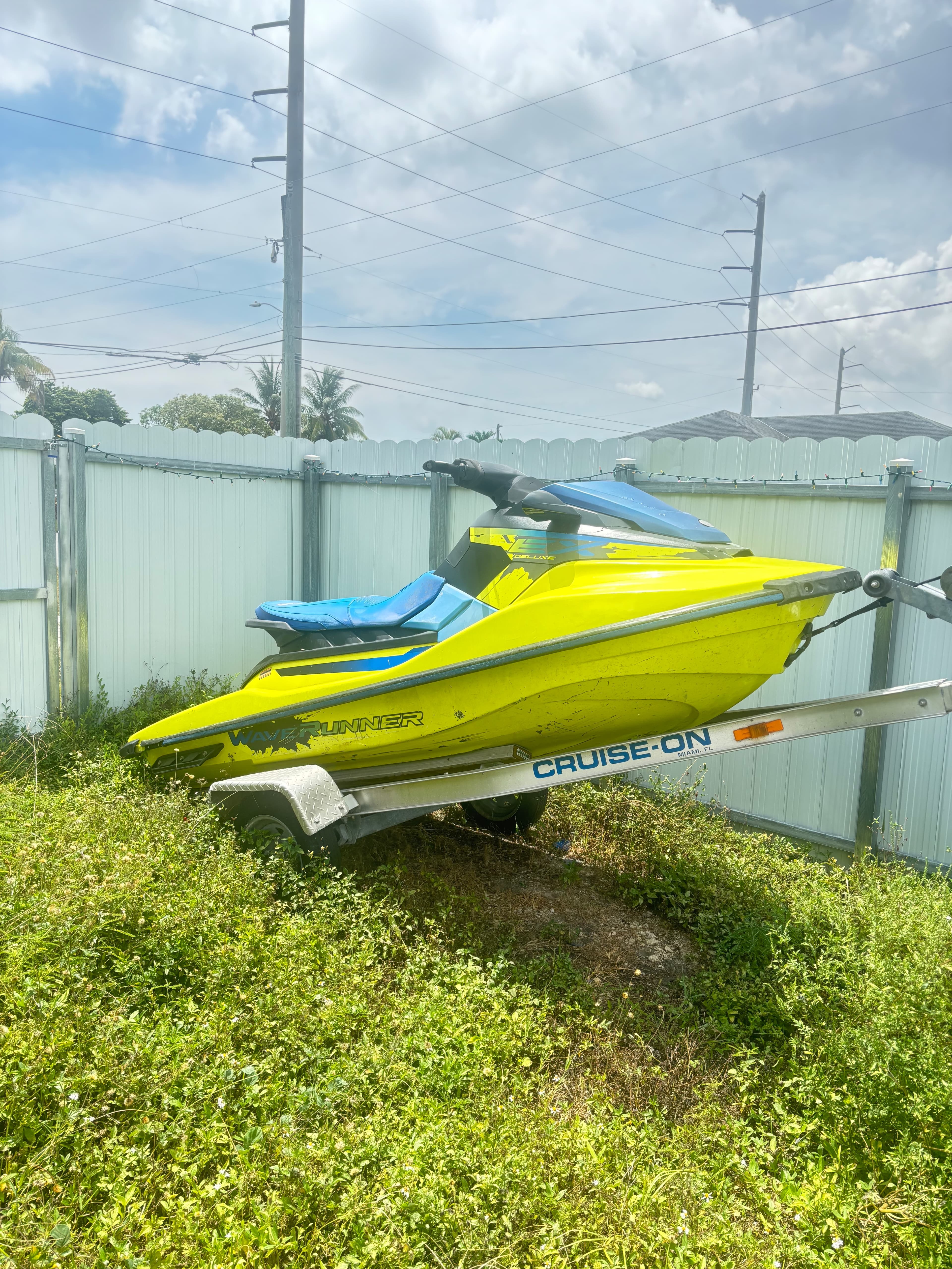 2019 Yamaha WAVERUNNER EX BASE in miami FL