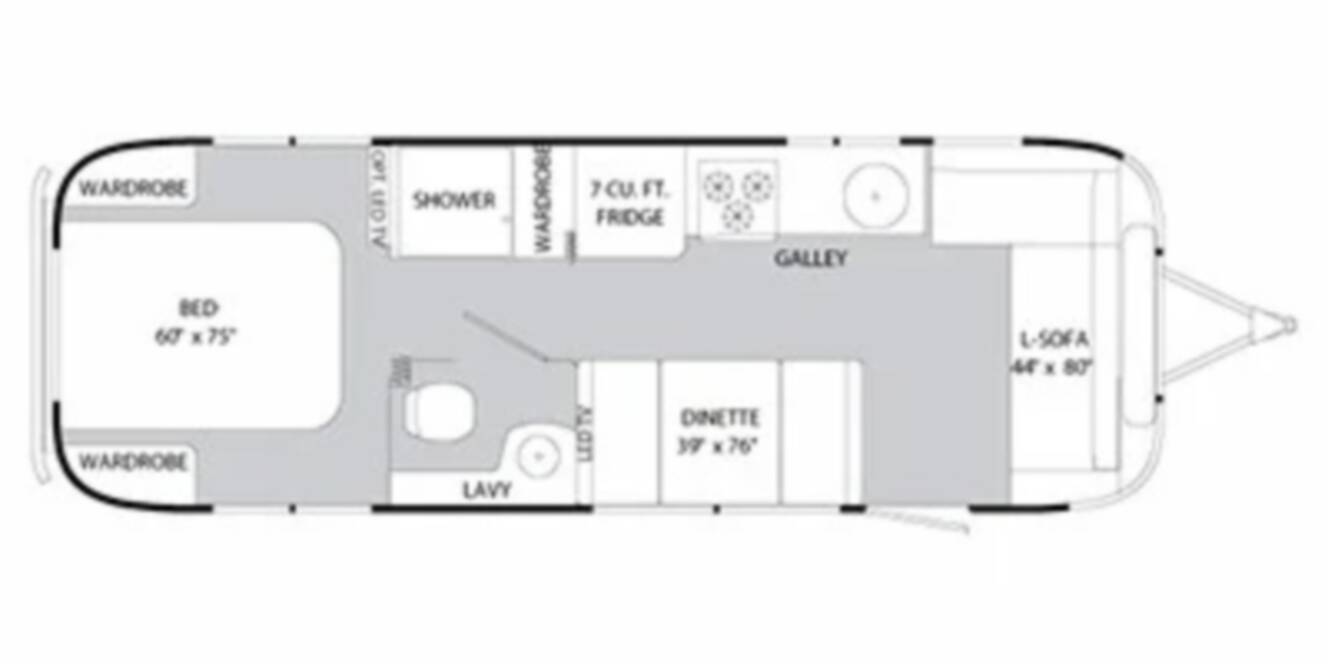 A photo of this 2014 Airstream INTERNATIONAL SERENITY 28RBQ