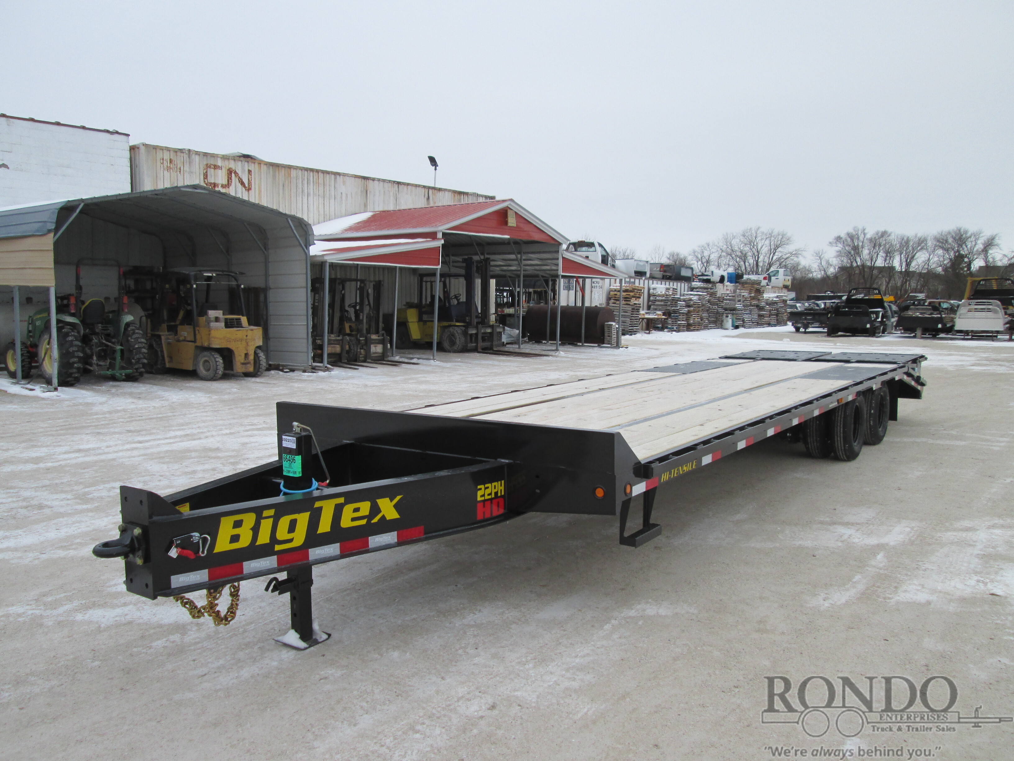 2026 Big Tex Equipment Deckover 22PH-25BK+5MR in Sycamore, IL