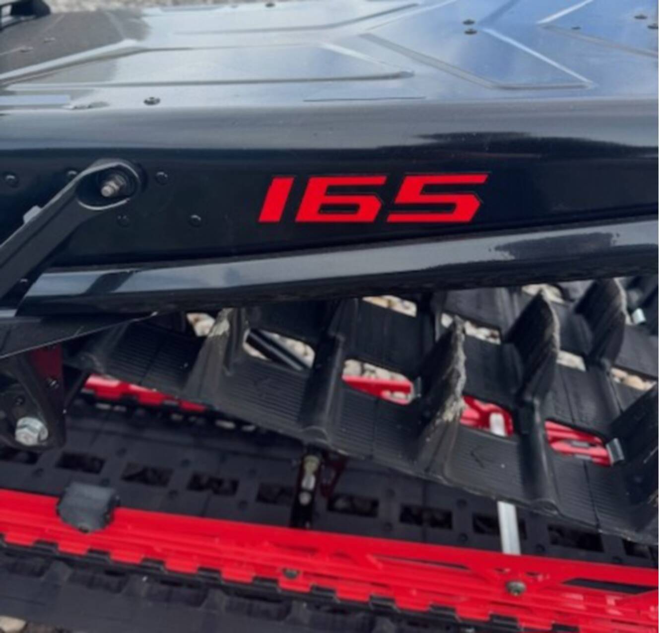 A photo of this 2025 Polaris PRO-RMK 165 850