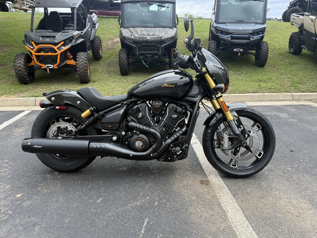 2026 Indian 101 Scout Black Crystal with Super Graphite BASE in Augusta, GA