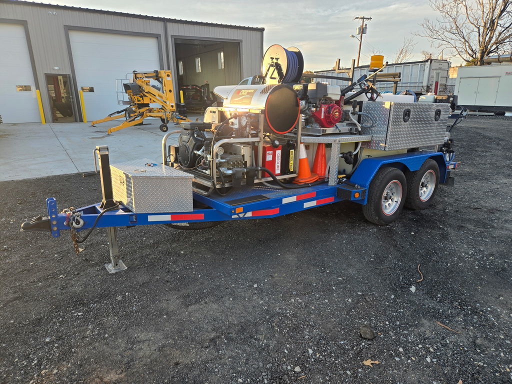 2021 POWER LINE PRESSURE WASHER TRAILER in Rice, MN