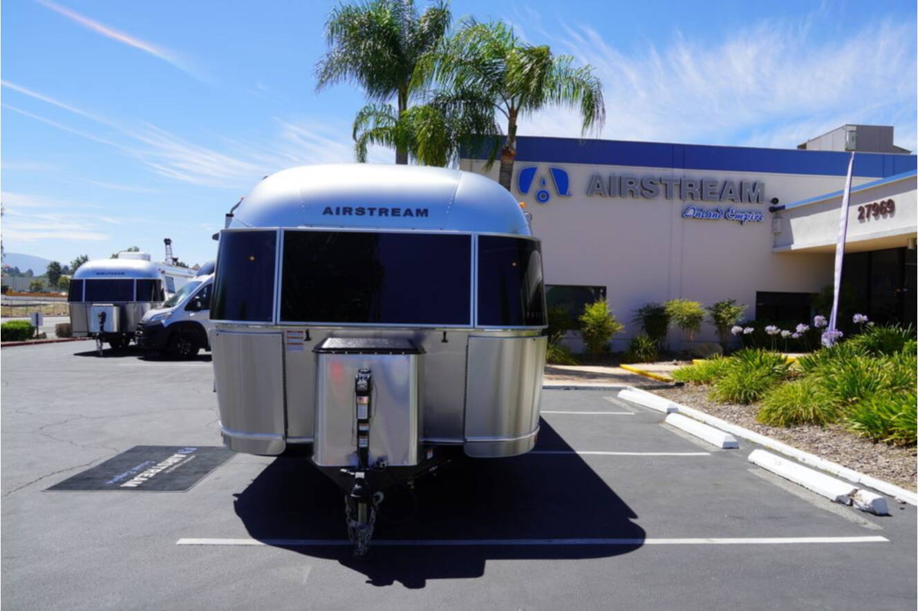 A photo of this 2025 Airstream Pottery Barn Special Edition 28RBQ