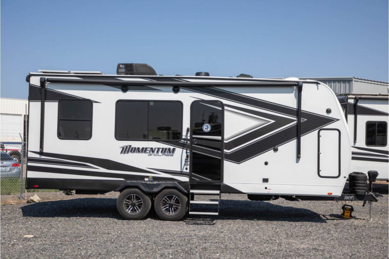A photo of this 2025 Grand Design Momentum G Class TT 21G