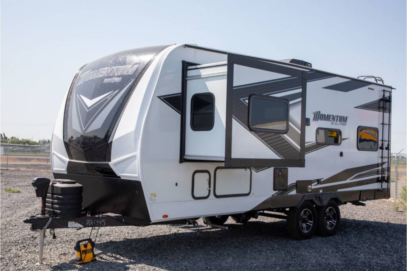 A photo of this 2025 Grand Design Momentum G Class TT 21G