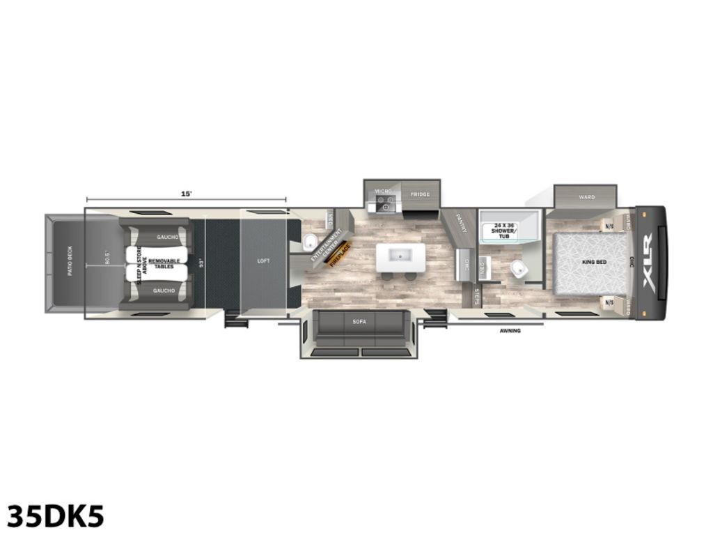 2023 Forest River XLR Nitro 35DK5 in weatherford TX