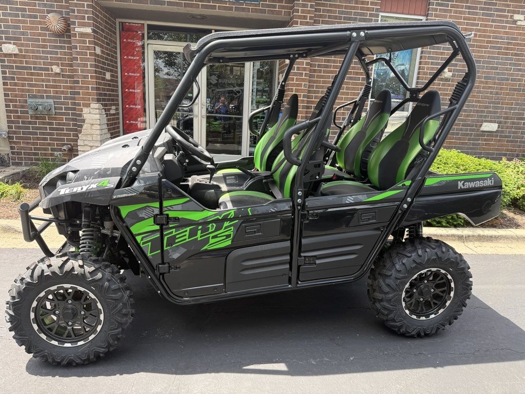2025 Kawasaki Teryx4 S LE Cypher Camo Gray in carol stream IL