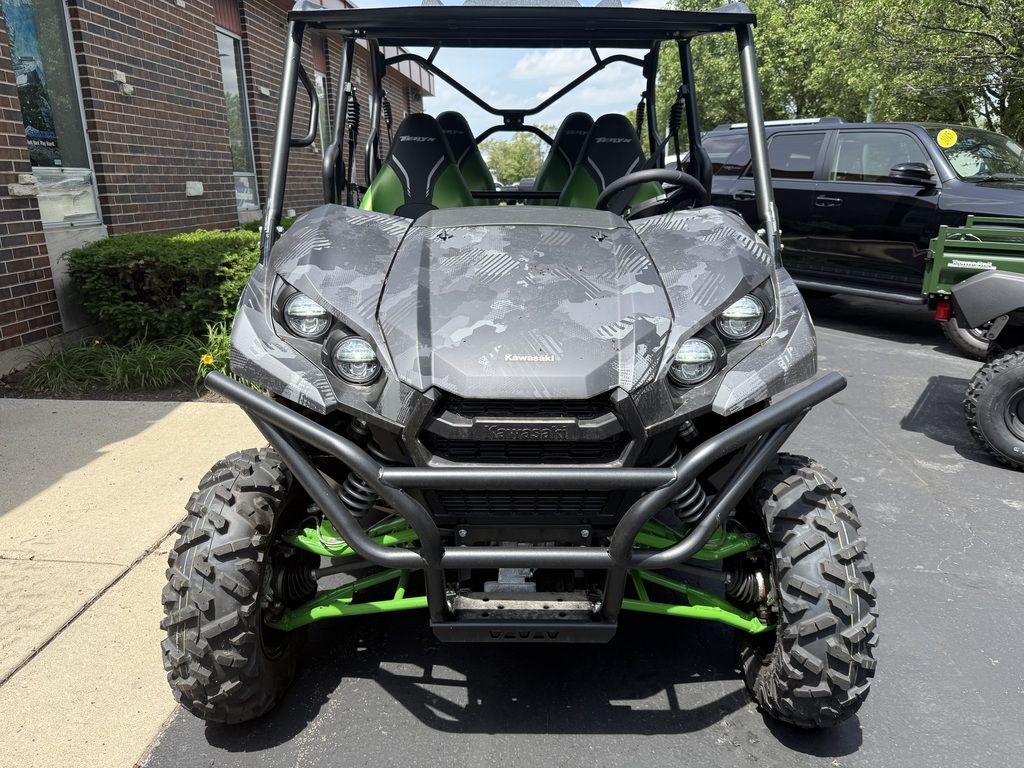 2025 Kawasaki Teryx4 S LE Cypher Camo Gray in carol stream IL