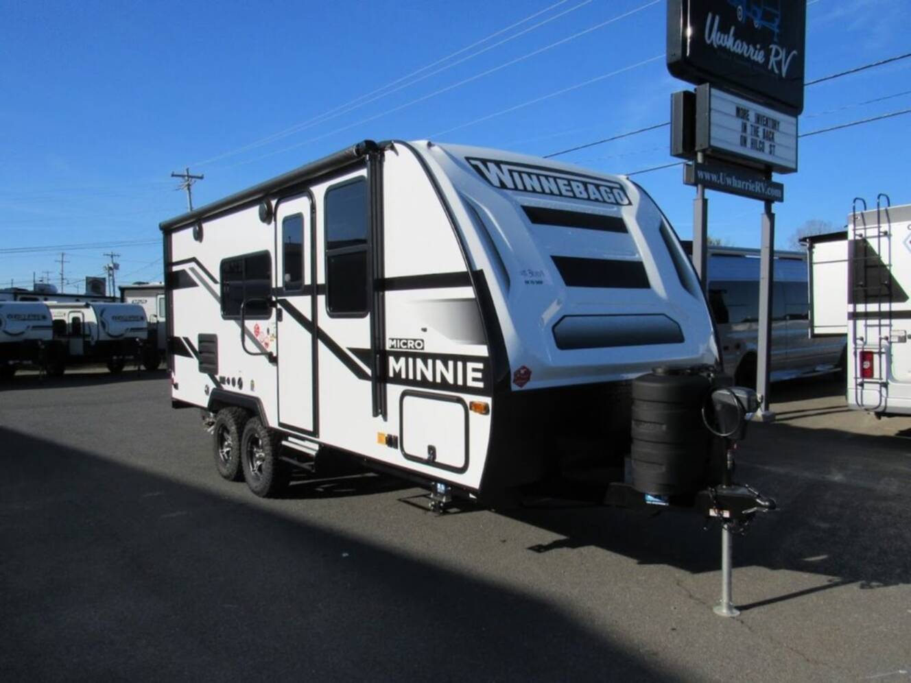A photo of this 2025 Winnebago Micro Minnie 2108DS