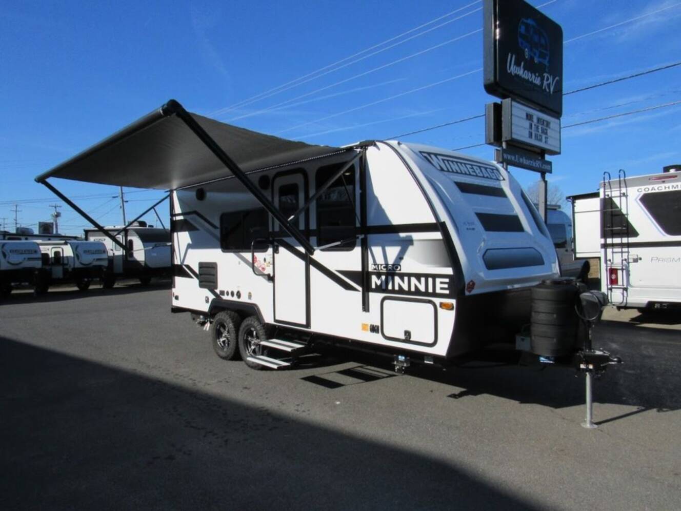 A photo of this 2025 Winnebago Micro Minnie 2108DS