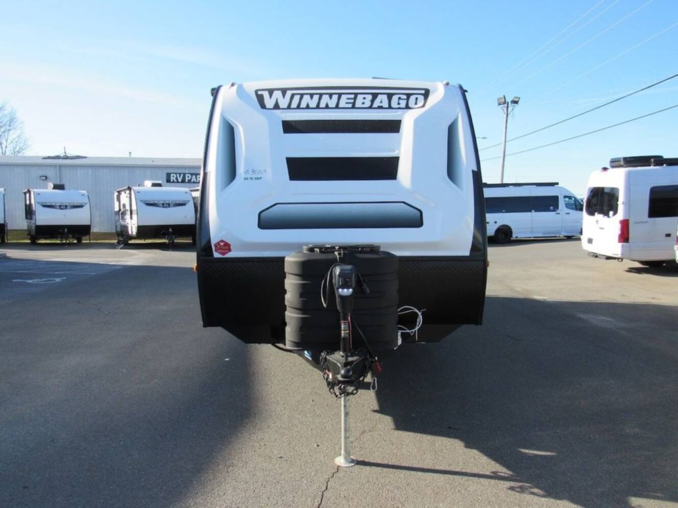 A photo of this 2025 Winnebago Micro Minnie 2108DS