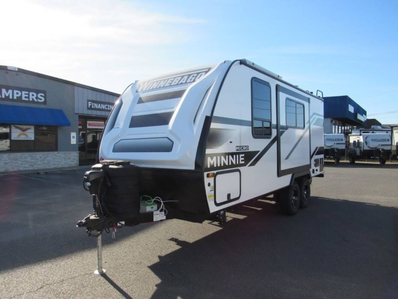 A photo of this 2025 Winnebago Micro Minnie 2108DS