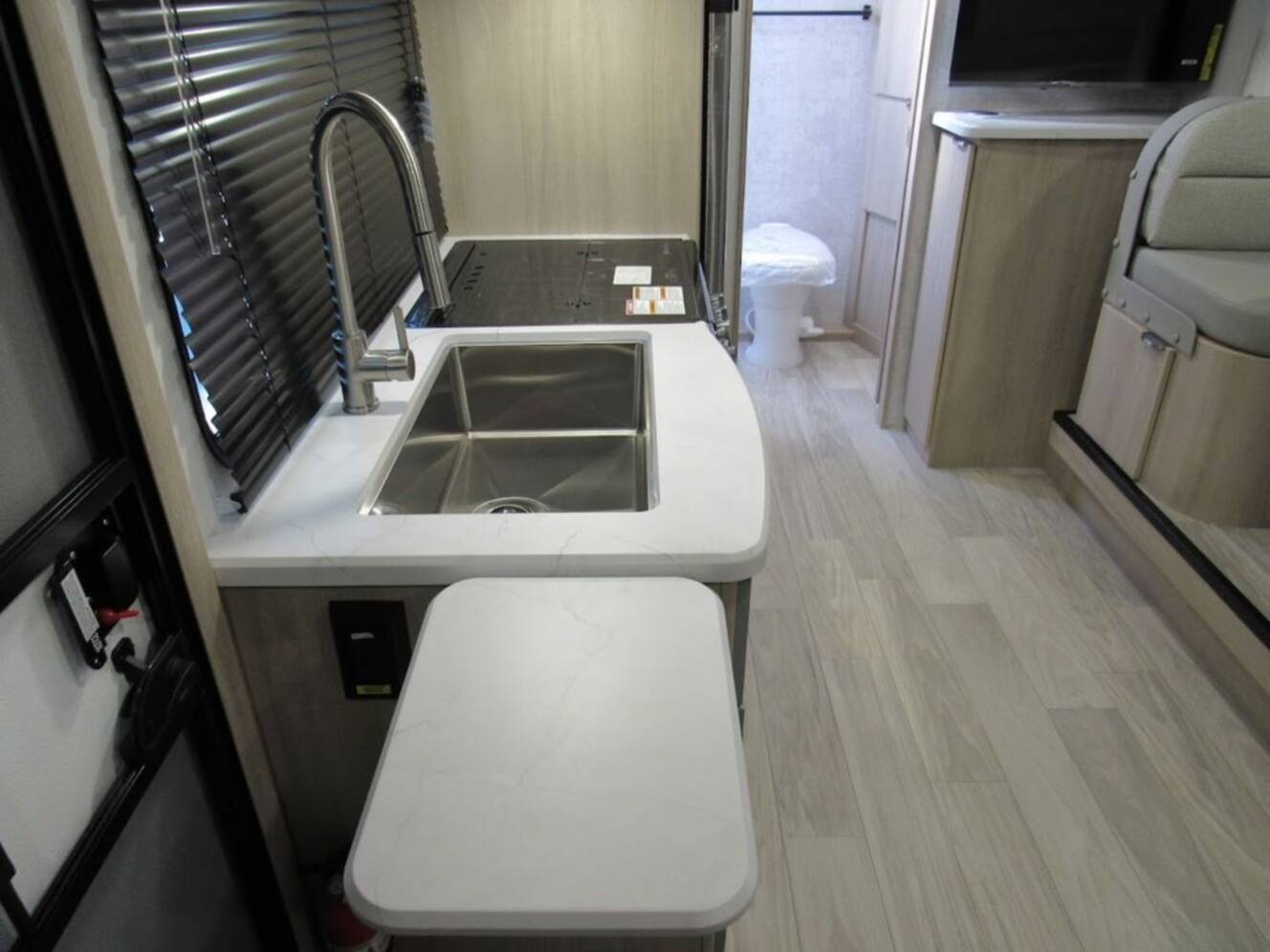 A photo of this 2025 Winnebago Micro Minnie 2108DS