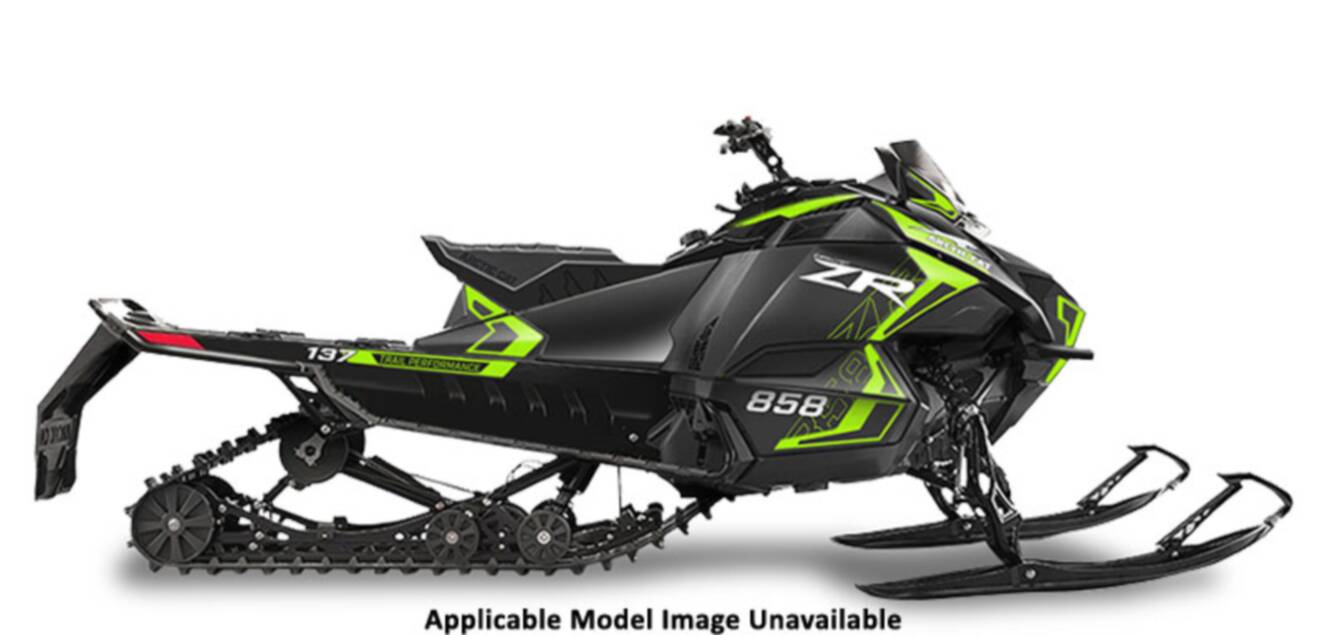 A photo of this 2026 Arctic Cat ZR 858 Sno Pro 129 ES (Sport Gauge)