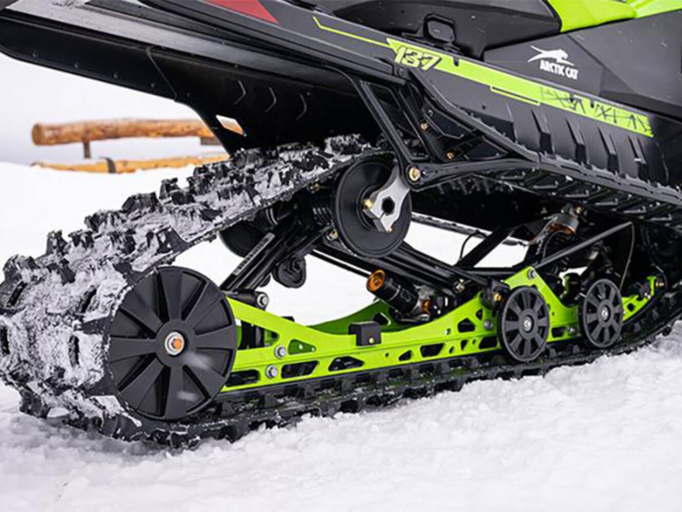 A photo of this 2026 Arctic Cat ZR 858 Sno Pro 129 ES (Sport Gauge)