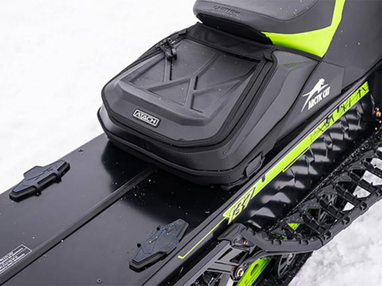 A photo of this 2026 Arctic Cat ZR 858 Sno Pro 129 ES (Sport Gauge)