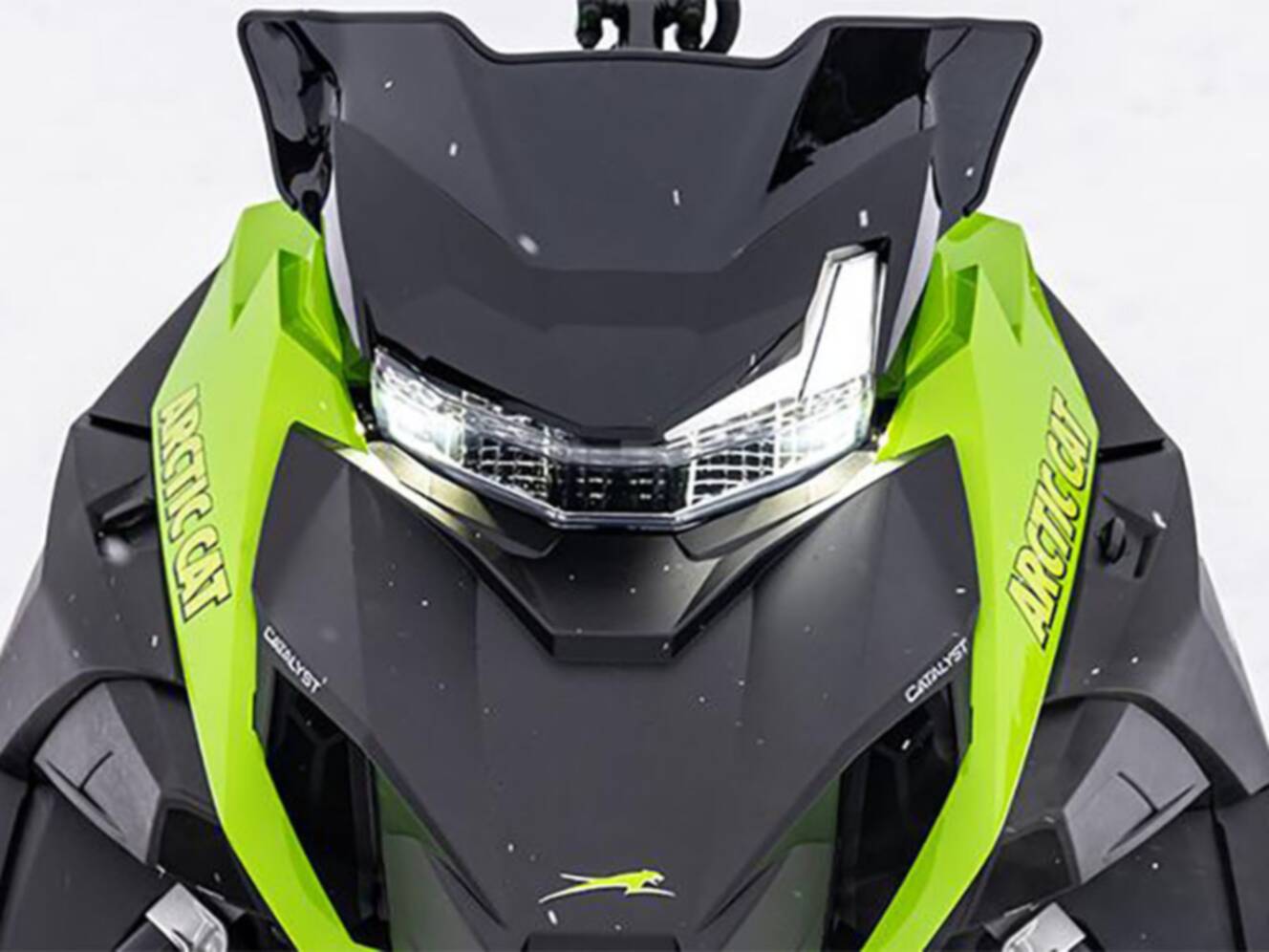 A photo of this 2026 Arctic Cat ZR 858 Sno Pro 129 ES (Sport Gauge)
