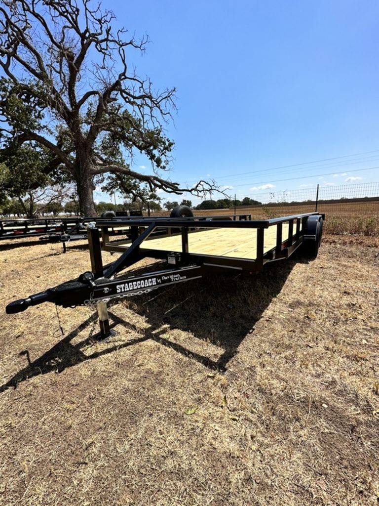 2023 Stagecoach TA 83 x 18 PT, 2-3500lb Axles in Granbury, TX