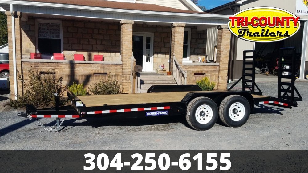 2025 Sure-Trac 7X16 (14+2) EQUIPMENT TRAILER in Beaver, WV