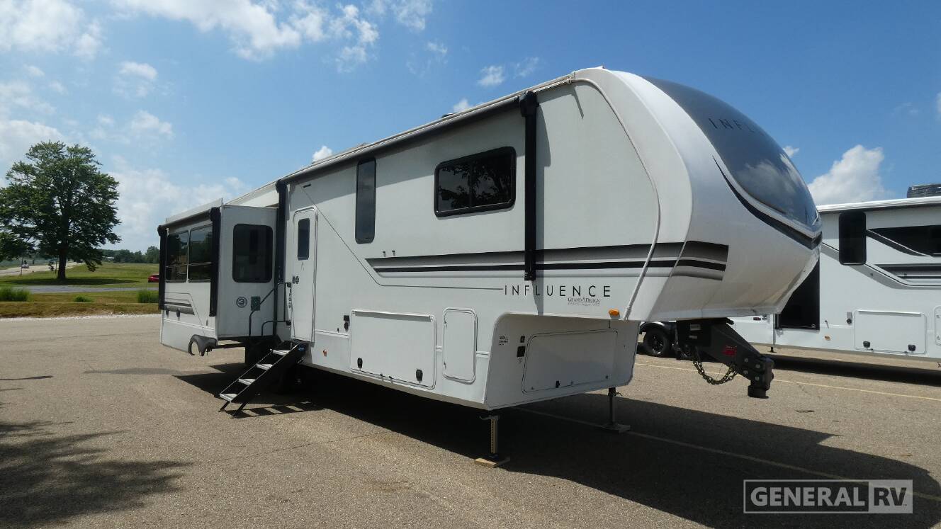 A photo of this 2024 Grand Design INFLUENCE 3503GK