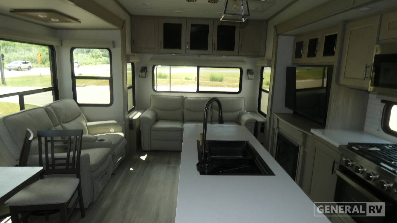 A photo of this 2024 Grand Design INFLUENCE 3503GK