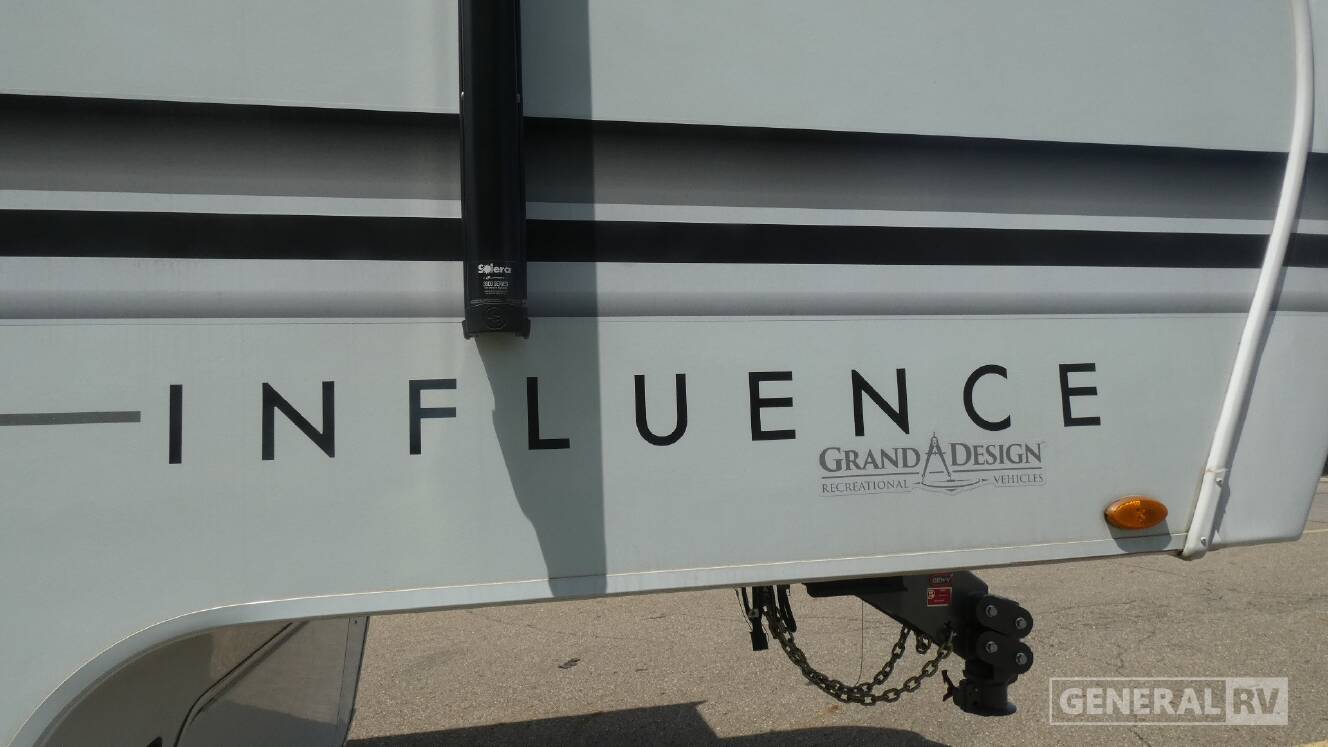 A photo of this 2024 Grand Design INFLUENCE 3503GK